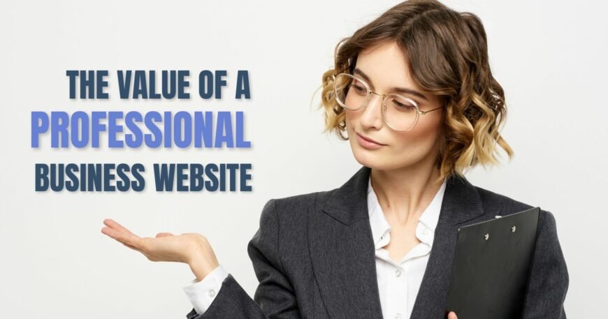 header image of a professional website